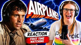 AIRPLANE   1980  MOVIE REACTION AND REVIEW  FIRST TIME WATCHING 