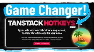 NEW Tanstack Hotkeys Library is Amazing