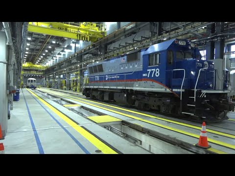 NYC Staten Island’s New Railroad Repair Facility Opens