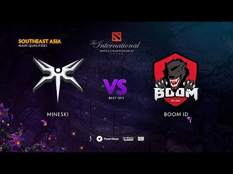 Mineski vs BOOM ID, TI9 Qualifiers SEA, bo1 [Adekvat & Mortalles]