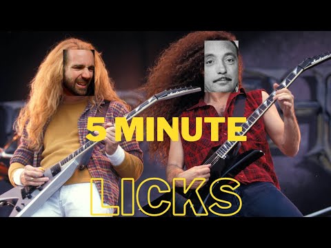 5 Minute Licks - Django x Marty Friedman