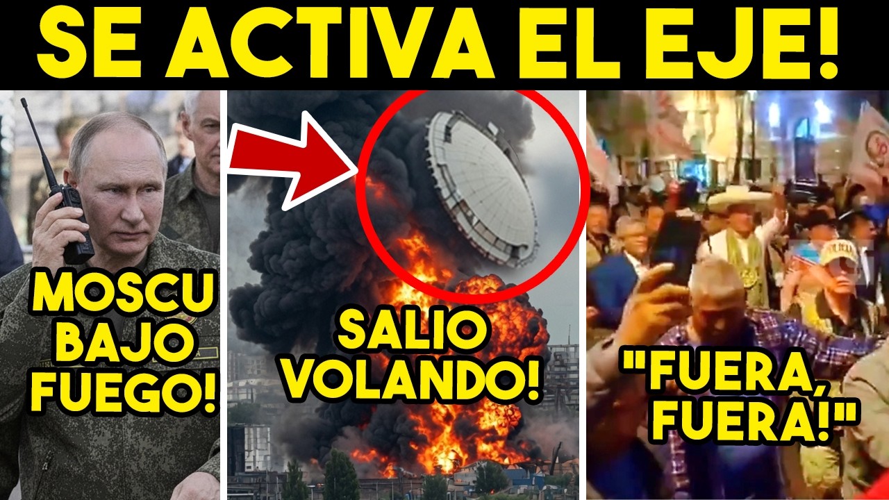 MOMENTO IMPACTANTE! MOSCU BAJO FUEGO, TRUMP HUYE. DECISION FINAL, POR FIN CAE.