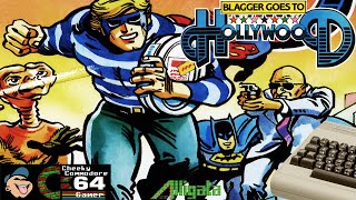 BLAGGER GOES TO HOLLYWOOD – Commodore 64 (1985) | C64 Action Classic With Movie Icons
