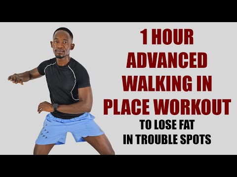 10000 Steps INTENSE Walk at Home Cardio Workout Melt 700 Calories
