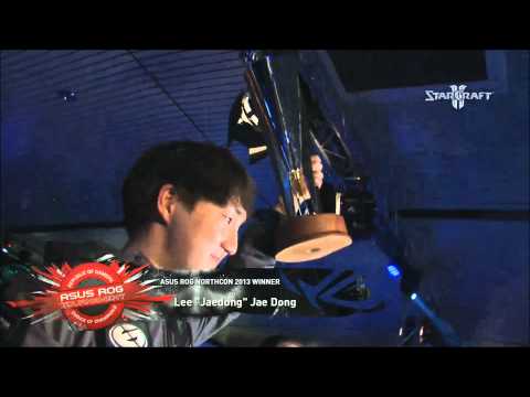 Jaedong, the Asus ROG Northcon 2013 champion!
