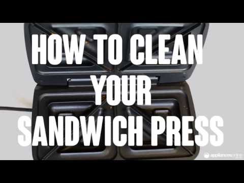 How to clean your sandwich press! Appliances Online