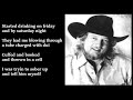 John Anderson - When You Get On The Whiskey LYRICS