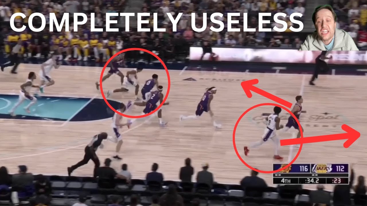 BRONNY JAMES is completely useless as a basketball player