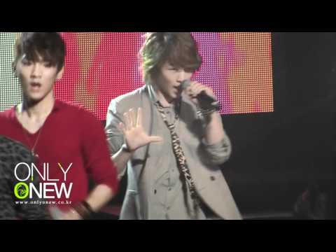 [fancam] 101001 SHINee onew - hello rehersal @ MB