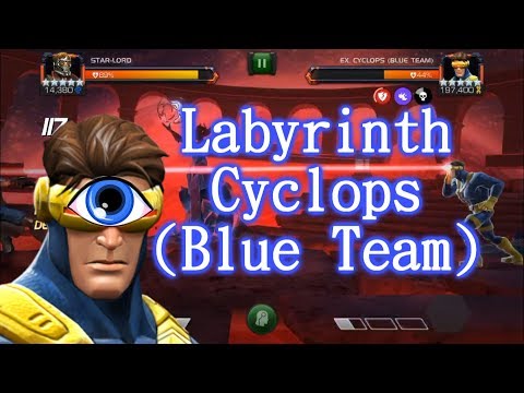 Cyclops (Blue Team) Labyrinth Of Legends - Marvel Contest Of Champions