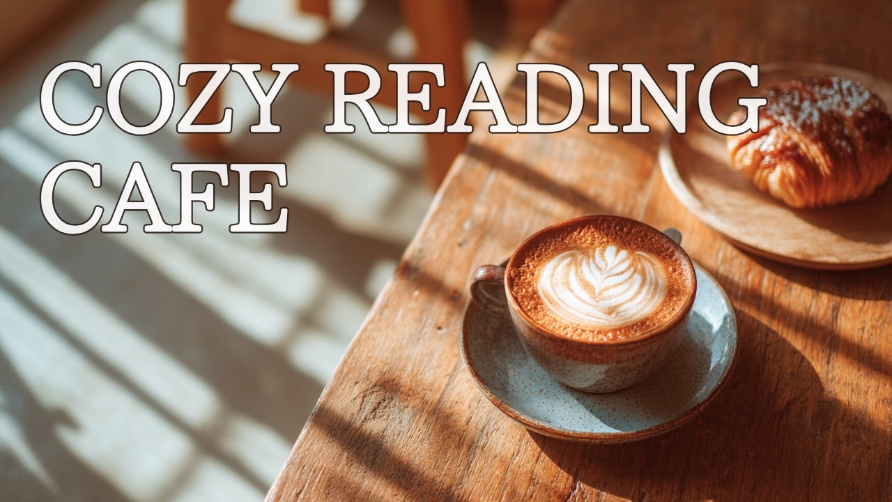 Cozy Reading Cafe ☕ Soft Bossa Nova & Jazz Piano