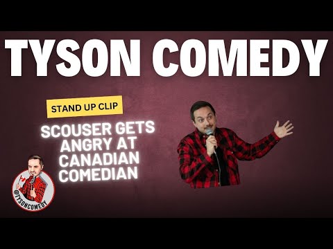 Scouser Gets Angry At Canadian Comedian In Salisbury | Tyson Bradley Comedy