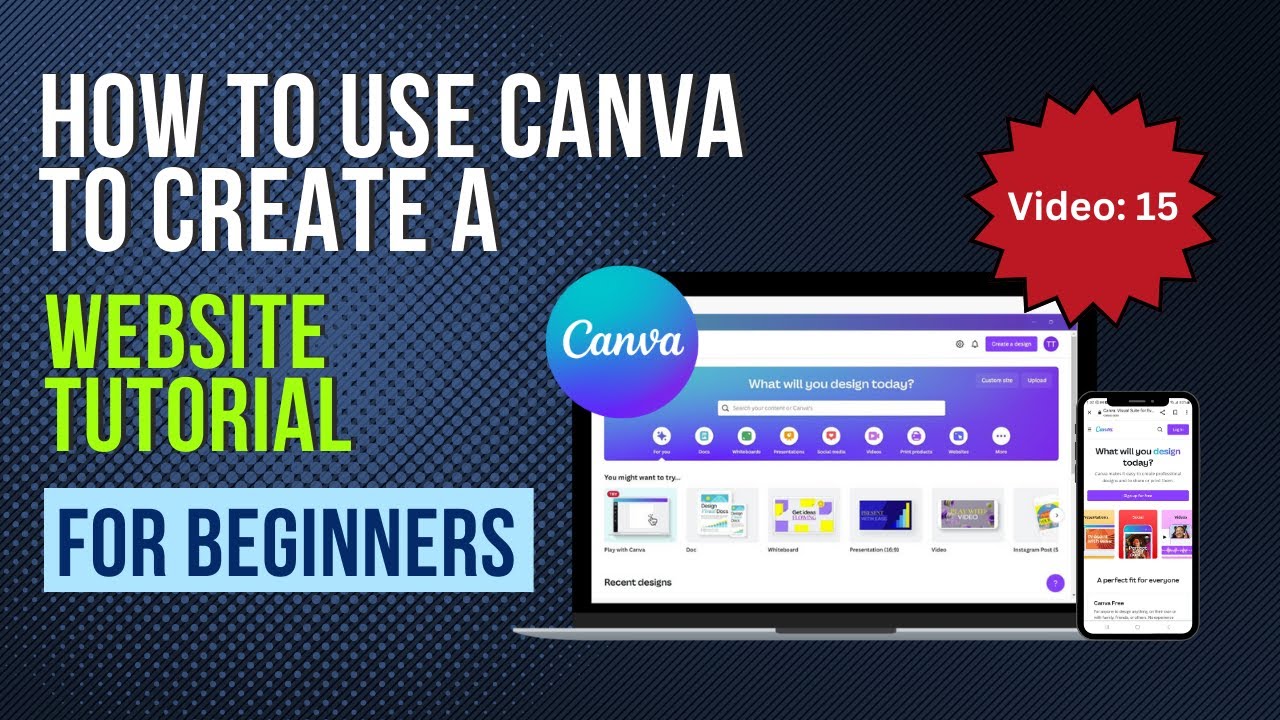 How To Use Canva To Create A Website: Tutorial For Beginners