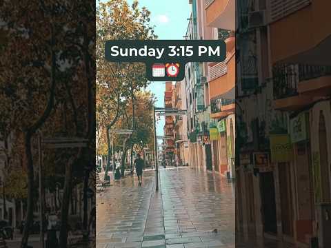 🌳✨ Explore Rambla de Josep Anselm Clavé in Cornellà de Llobregat, Barcelona! 🌆🇪🇸