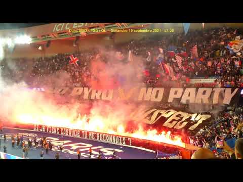 PSG / OL 19.09.2021 : 2-1 (L1 J6) 4/5 : Fumis en tribunes