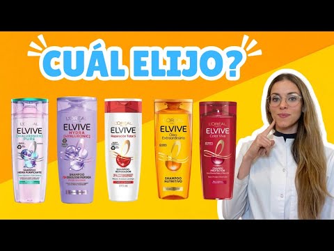 Para qué sirve cada shampoo de ELVIVE?