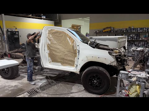 NOSSA TOYOTA HILUX PROJETO ESTÁ AVANÇADO