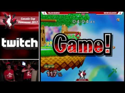 CCGYVR2k17 | Melee | Winners Quarters | Fauxhebro vs Mew2Queen
