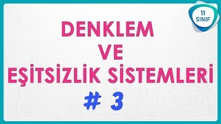 Denklem ve Eşitsizlik Sistemleri 3