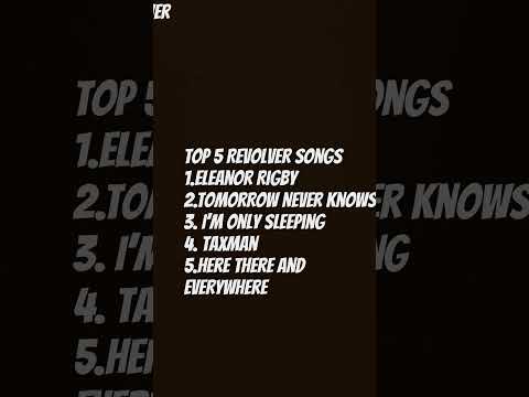 Top 5 #songs from Revolver #thebeatles #music #rock #beatles #guitar #artist #vinyl #ringostarr #art