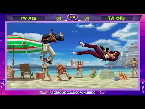 Aze (阿泽) Vs Otis FT10 KOF 2002 UM - Batalha Feroz