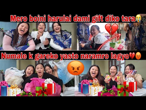 Everyone Was Laughing Color Gift Exchange🤣 || unexpected reaction❣️😍