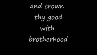 Ronnie Milsap - America the Beautiful with Lyrics