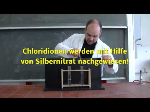 Nachweis auf Chloridionen