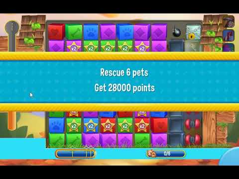Pet Rescue Saga Level 225 - No Boosters