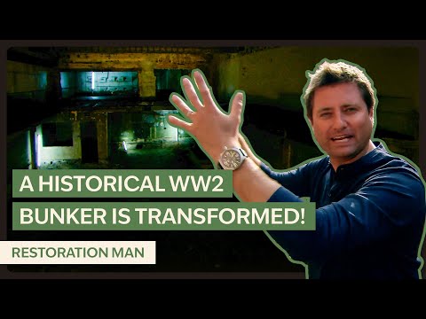 World War II Bunker Makeover With Major Engineering Problems | Restoration Man | S3 EP6