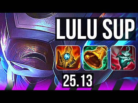 LULU & Senna vs AHRI & Sivir (SUP) | EUW Master | 25.13