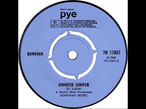 UK New Entry 1968 (35) Donovan - Jennifer Juniper