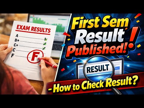 First Sem Result Published -How to Check #result #calicutuniversity
