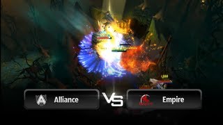 Alliance vs Empire: Insane Roshan teamfight @ StarLadder StarSeries - VII