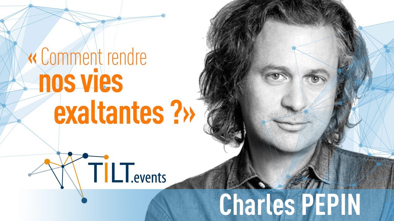 Charles Pépin, philosophe et écrivain, "La Joie" Conférence TILT