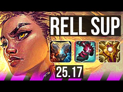 RELL & Ziggs vs YUUMI & Zeri (SUP) | KR Master | 25.17