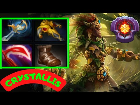 Crystallis Monkey King -- Dota 2 Pro Gameplay   [ Dota 2 UNDERDOG ]