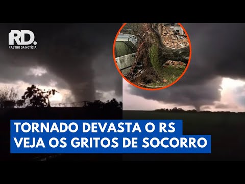 Tornado Devastador Arrasa o Rio Grande do Sul | Rastro da Notícia