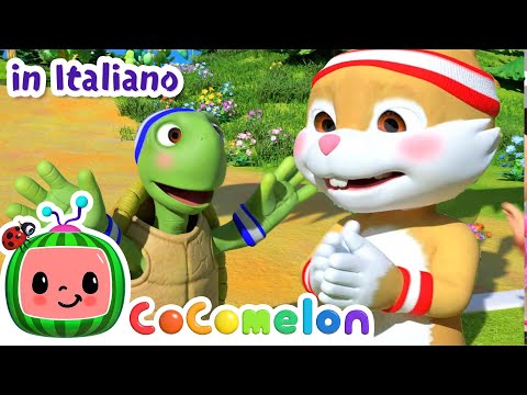La lepre e la tartaruga | CoComelon Italiano - Canzoni per Bambini