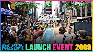 Wii Sports Resort Launch Event Back In 2009.