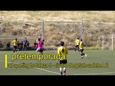 Pretemporada. AD Sporting de Hortaleza 5 - Ciudad de Getafe cA 6 5-6 Cañizares