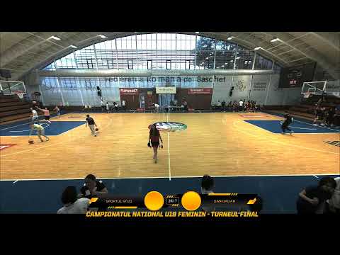 TURNEUL FINAL U18 F: Sportul Studentesc Bucuresti - Dan Dacian Bucuresti