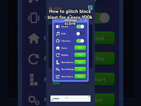 How to glitch block blast for free score (not patched)