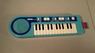 Video thumbnail for Vintage Yamaha TYU-30 Self-Teaching Keyboard by banheier's Cottage Collection - eBay Reseller