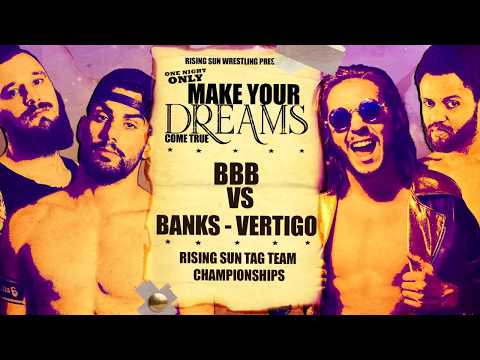 BBB (Nick Lenders & Mirko Mori) vs. Brent Banks & Vaughn Vertigo (Rising Sun Tag Team Titles Match)