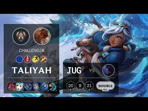 Taliyah Jungle vs Rek'Sai - EUW Challenger Patch 10.4