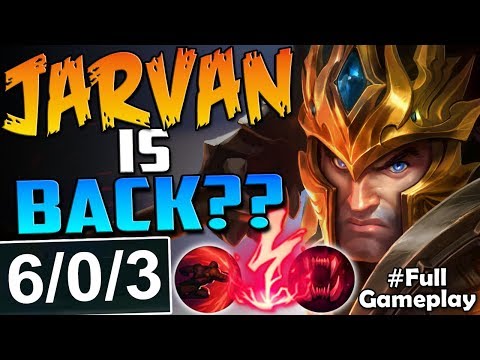 JARVAN IS BACK? | TOP LANE ACTION | New Runes Jarvan vs Riven TOP | RANKED SEASON 8 Gameplay