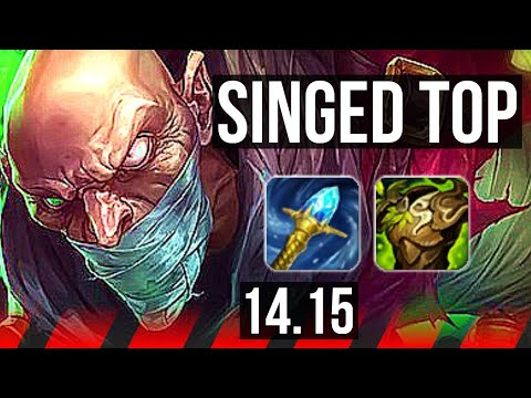 SINGED vs CAMILLE (TOP) | 7/1/9, 700+ games, Dominating | BR Master | 14.15