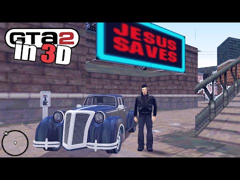So this is how GTA 2 looks in 3D