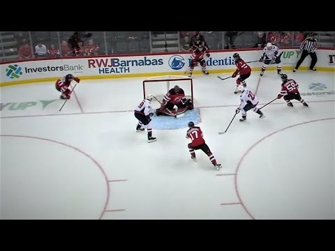 Anthony Mantha Makes It Look Easy As He Picks Up The First Goal Of The Game In New Jersey